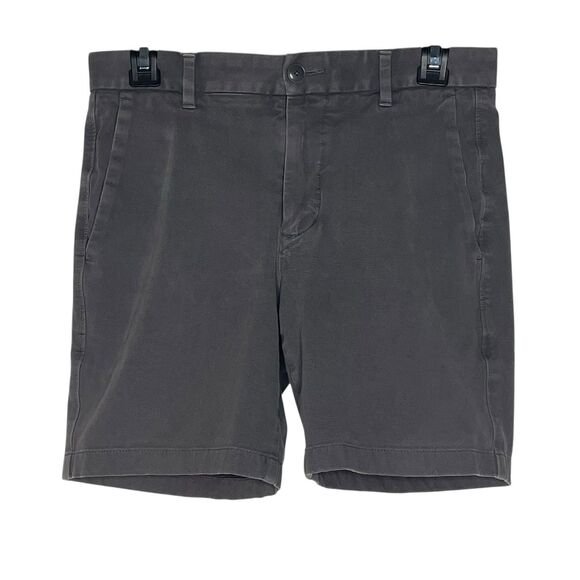 Everlane Shorts Mens 28 Gray Chino Mid Rise Cotton Blend Summer Casual - Picture 1 of 4